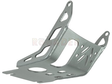 Osłona pod silnik APOLLO RXF 125/140 Open, RFZ 140 Thunder, RXF 150 Freeride i inne Pit Bike, Dirt Bike, Cross - srebrna