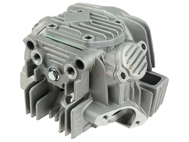 Głowica do silnika YX140, YX150, W063, W150 - 140/150cm3,  Ø56,00mm - do motocykli typu Pit Bike, Dirt Bike, Cross (komplet z zaworami i dźwigienkami + wałek rozrządu + pokrywy)