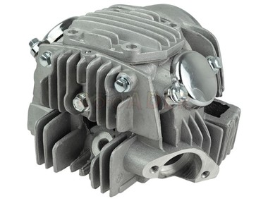 Głowica do silnika YX140, YX150, W063, W150 - 140/150cm3,  Ø56,00mm - do motocykli typu Pit Bike, Dirt Bike, Cross (komplet z zaworami i dźwigienkami + wałek rozrządu z kołem 32 zębów + pokrywy)
