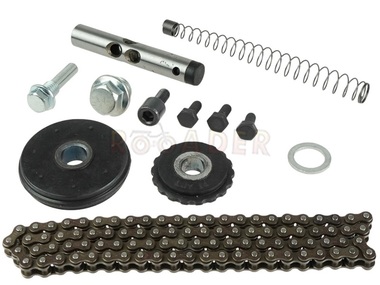 Komplet rozrządu do silnika YX140, YX150, W063, W150 - 140/150cm3 - do motocykli typu Pit Bike, Dirt Bike, Cross (RXF, RFN, RFZ, MRF, YCF, KAYO) (łańcuch 90 ogniw)