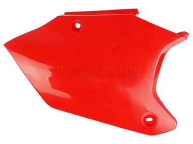Osłona pod siedzenie APOLLO RXF  50 MINI i inne Pit Bike, Dirt Bike, Mini Cross (obudowa boczna, tylna) - prawa, czerwona