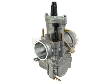 Gaźnik motocyklowy 250-350cm3 - gardziel 32,0mm, ssanie ręczne (Keihin PWK34) - Honda, KTM, Kawasaki, Suzuki, Yamaha i inne 250/300/350cc