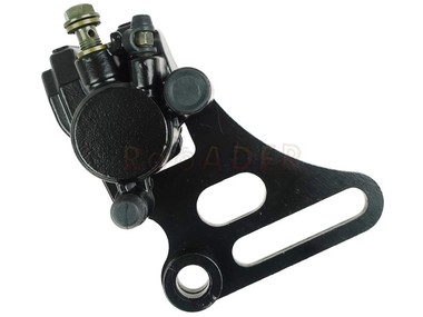 Zacisk hamulca Pit Bike, Dirt Bike, Cross, Motocross, Enduro (KAYO, MRF, YCF, RXF, RFN, RFZ) 1-tłoczkowy - tylny z mocowaniem