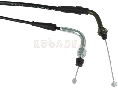 Linka gazu JUNAK 607 50cc 4T; BARTON Falcon 50 4T (wersje zasilane wtryskiem paliwa)