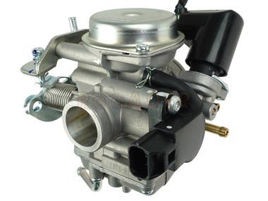 Gaźnik KYMCO Agility 50 (Euro 5) - gardziel 18,0mm, przepustnica Ø19mm, ssanie automatyczne (Dellorto SVB18 18T)