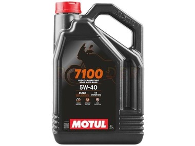 Olej MOTUL 7100 4T Ester  5W40 - 100% syntetyczny olej do silników 4-suwowych - opakowanie 4 litry