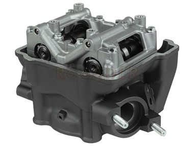 Głowica JUNAK RX ONE 125 ciecz (E5), RSL 125, SC 125, X-Ray 125; BARTON Blade R 125, Stratos 125 - 125cc, ø58,00mm, grafitowa (komplet z zaworami, zmontowana)