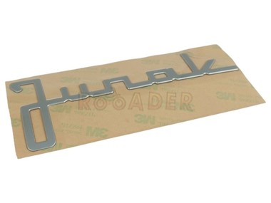 Naklejka do JUNAK, napis "JUNAK" 3D (150x58mm) - na zbiornik do 121, 122, 901, 902