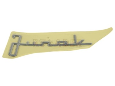 Naklejka do JUNAK, napis "JUNAK" 3D (109x43mm) - na osłonę boczną do 711