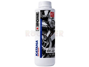 Olej IPONE Katana Off Road 4T Ester 10W40 - 100% syntetyczny olej do silników 4-suwowych - opakowanie 1 litr