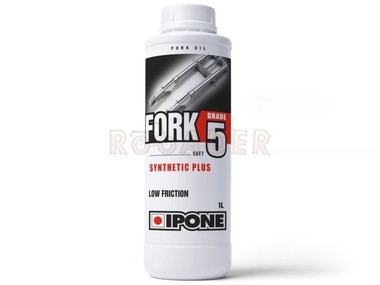 Olej IPONE FORK Synthetic Plus  5W (Soft) - półsyntetyczny olej do amortyzatorów i teleskopów - opakowanie 1 litr