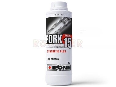 Olej IPONE FORK Synthetic Plus 15W (Medium/Hard) - półsyntetyczny olej do amortyzatorów i teleskopów - opakowanie 1 litr