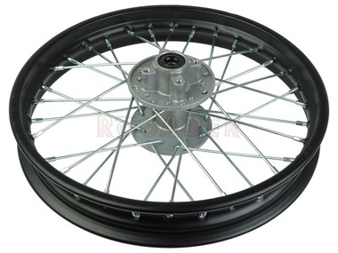Koło 16" x 1,85 - do motocykli Cross, Pit Bike, Dirt Bike - KAYO, MRF, YCF (tył, stalowe, czarne)