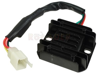 Regulator napięcia JUNAK 901, 902, 904, 905 (Euro 3, 2016-2017r); JUNAK 901, 902 (Euro 4, 2018-2020r) - 1 kostka, 5 pinów, opornik