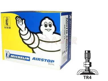Dętka 14 x 60/100 MICHELIN - zawór prosty (2,25-14, 2,50-14, 60/100-14) 14MBR Off Road - grubość 2,5mm!