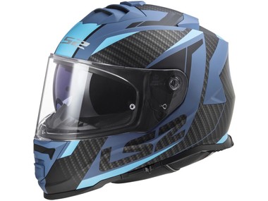 Kask LS2 FF800 STORM II RACER niebieski mat (55-56cm / S)