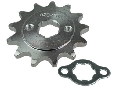 Zębatka przednia HONDA CA 125 Rebel, MTX 200, TLR 200 Reflex; ATV 150/200/250 - typ 520, 13 zębów + zabezpieczenie