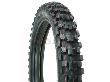 Opona 17 x 70/100 (70/100-17) YUANXING P153 TT 46P 6PR + dętka - do APOLLO RXF 140 Open, RFZ 140 Thunder i inne Pit Bike, Dirt Bike, Cross
