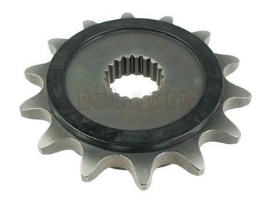 Zębatka przednia ZONTES ZT 125-G1, 125-GK, 125-U, 125-U1, 125-Z2, 125-C, 125-C2 - typ 520, 14 zębów z tłumikiem drgań