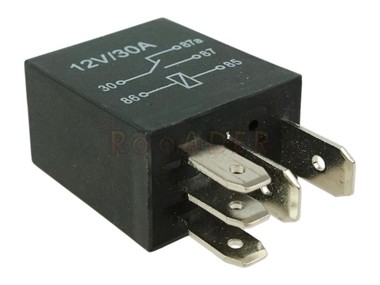 Przekaźnik wtrysku paliwa JUNAK 108, 607 Euro 5 (12V 30A, 5 pinów)