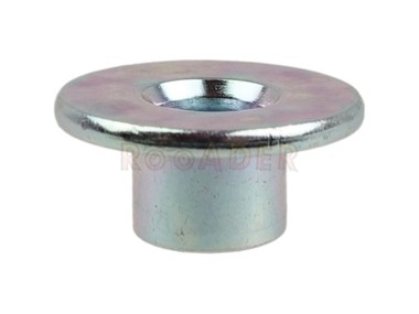 Tulejka metalowa z kołnierzem mocowania tłumika do stelaża podnóżków JUNAK Racer 125, RZ125, S125, 121FL