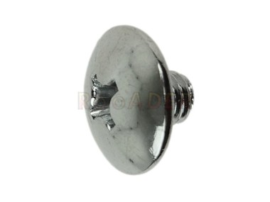 Śruba montażowa  M6 / długość   6mm/10mm / na śrubokręt krzyżakowy - do napinacza łańcucha rozrządu JUNAK Racer 125, RZ125, S125, 121, 121FL, 123, ADV125, Vintage 125, 609, 712