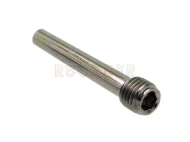 Śruba - trzpień do mocowania klocków hamulcowych (średnica 6mm / długość 44mm/38mm / gwint M8x1,0)