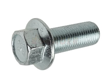 Śruba montażowa M12x1,25 / długość  30mm/41mm / na klucz 15 z kołnierzem - do mocowania podnóżków kierowcy JUNAK 121, 902