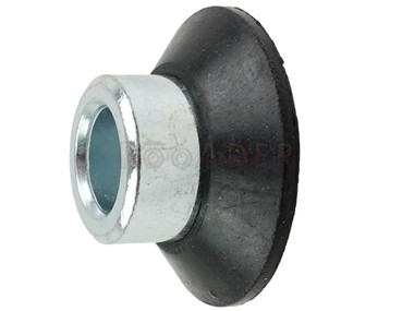 Tulejka dystansowa osi koła przód JUNAK Racer 125, RZ125, S125, 121FL, 121, 123, 905F (Ø12mm / Ø20mm, długość 20mm) z kołnierzem gumowym