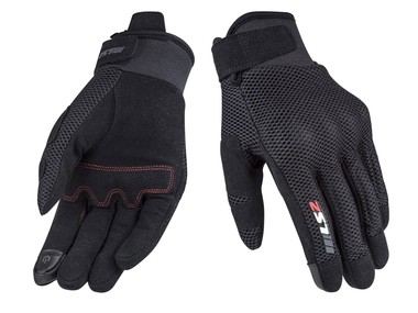 Rękawiczki motocyklowe LS2 RAY MAN czarne    L