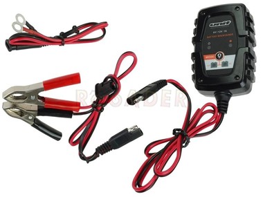 Ładowarka do akumulatorów UNIT - 6/12 Volt / 1 A / 0,8-14 Ah