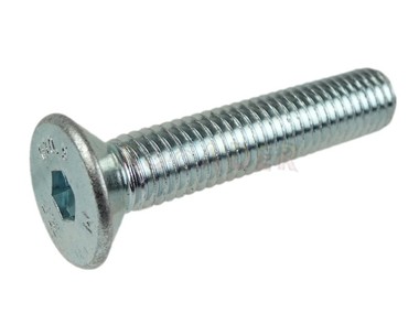 Śruba zębatki tylnej (gwint M10 / długość 44mm/50mm / stożkowa na klucz imbusowy) DIN7991 10,9