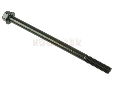 Śruba montażowa  M6 / długość  85mm/91mm / na klucz 8mm z kołnierzem - do silnika KYMCO Activ, Nexxon 50