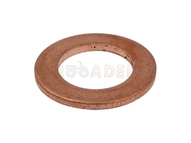 Podkładka miedziana 12x20x1,5mm - do korka spustu oleju silników 139/147/152FMB - JUNAK 901, 902, 904; ROMET OGAR 900 i nne motorowery