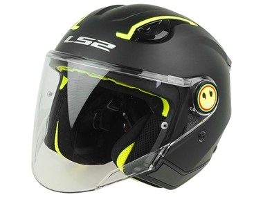 Kask LS2 OF622 FUNNY II SOLID czarny mat (47-48cm / S Junior) 