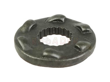 Podkładka koła pasowego PIAGGIO Hexagon, Liberty, Sfera 125 4T / VESPA ET4 125 / ITALJET Torpedo 125 (korona rozruchu nożnego) - wielofrez Ø14/15mm, 18 zębów