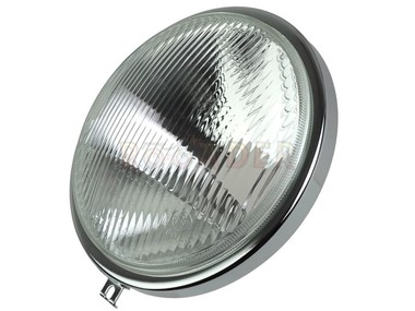 Element optyczny lampy przedniej JAWA 350, CZ 350 - komplet z ramką