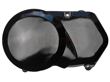 Pokrywa silnika YX140, YX150, W063, W150 - 140/150cm3 - lewa, osłona zębatki zdawczej i alternatora - do motocykli typu Pit Bike, Dirt Bike, Cross (RXF, RFN, RFZ, MRF, YCF, KAYO) czarna