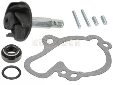 Zestaw naprawczy pompy płynu chłodzącego RIEJU MRT, MRX, RR, RRX, RS1, RS2, RS3; PEUGEOT XP6, XP7, XPS, XR6, XR7; MOTORHISPANIA Furia, RX, RYZ (silnik Minarelli AM6)