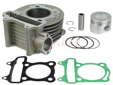 Cylinder GY6 125cm³ Euro 4, Euro 5 - KYMCO Agility City, R16+, S 125, Like 125 4T i inne maxiskutery Romet, Barton, Junak, Torq (E4, E5) - 125cm3, Ø52,40mm, sworzeń 15mm