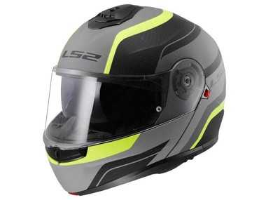Kask LS2 FF908 STROBE II MONZA czarny mat-żółty (55-56cm / S)