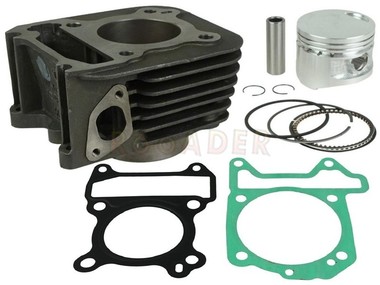 Cylinder PIAGGIO Liberty, Fly, Skipper, Typhoon, X8, Zip 125 4T / VESPA ET4, LX, LXV, S 125 4T / PEUGEOT Looxor 125 - 125cm3, Ø57,00mm, sworzeń 15mm
