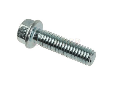 Śruba montażowa  M6 / długość  22mm/28mm / na klucz 8mm z kołnierzem, ocynk