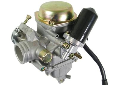 Gaźnik ATV 150-200 Automat - SHINERAY XY150ST, XY200ST; BASHAN 150/180/200 - gardziel 21,0mm, przepustnica Ø22mm, ssanie automatyczne