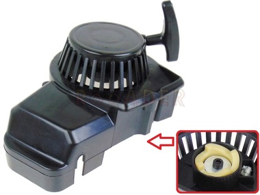 Szarpak rozrusznika POCKET BIKE, Mini Cross, Mini Bike, Mini ATV - kompletny, wersja 1, plastik