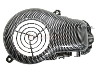 Osłona wiatraka MINARELLI horizontal - APRILIA, YAMAHA, MBK ... - CARBON