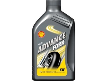 Olej SHELL Advance FORK  5W - półsyntetyczny olej do amortyzatorów i teleskopów - opakowanie 1 litr