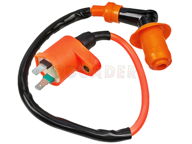 Cewka zapłonowa GY6  50/80 - do skuterów ROMET, ROUTER, BARTON, JUNAK, MOTOBI, TORQ, ZIPP i innych z silnikiem 4T 50/80cm3 (z fajką do świecy) - TUNING