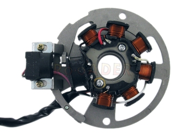 Stojan alternatora YAMAHA, APRILIA, MBK i inne skutery z silnikiem MINARELLI horizontal