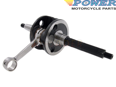 Wał korbowy APRILIA Scarabeo, Sport City, SR50, Mojito; DERBI Atlantis, Boulevard, Gp1, Sonar, Variant; ITALJET Jest Set, Torpedo 50cm3 2T (silnik Piaggio)